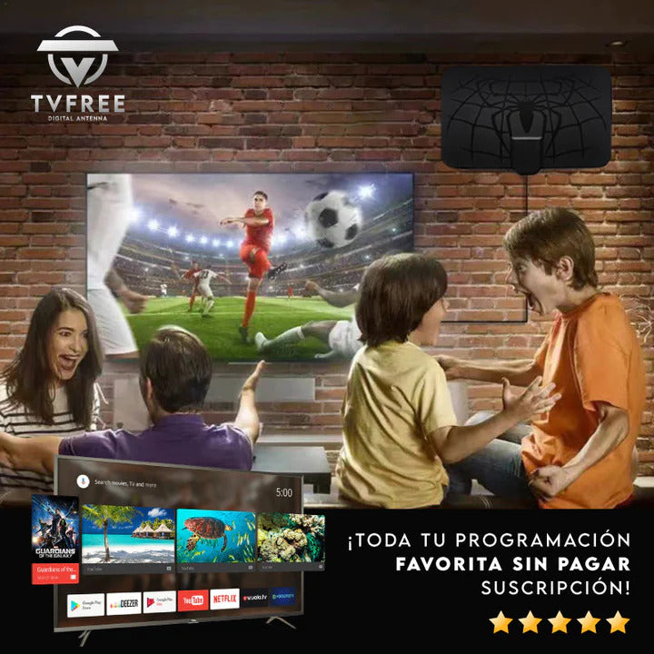 TVFree© - Antena de TV Digital 1080p