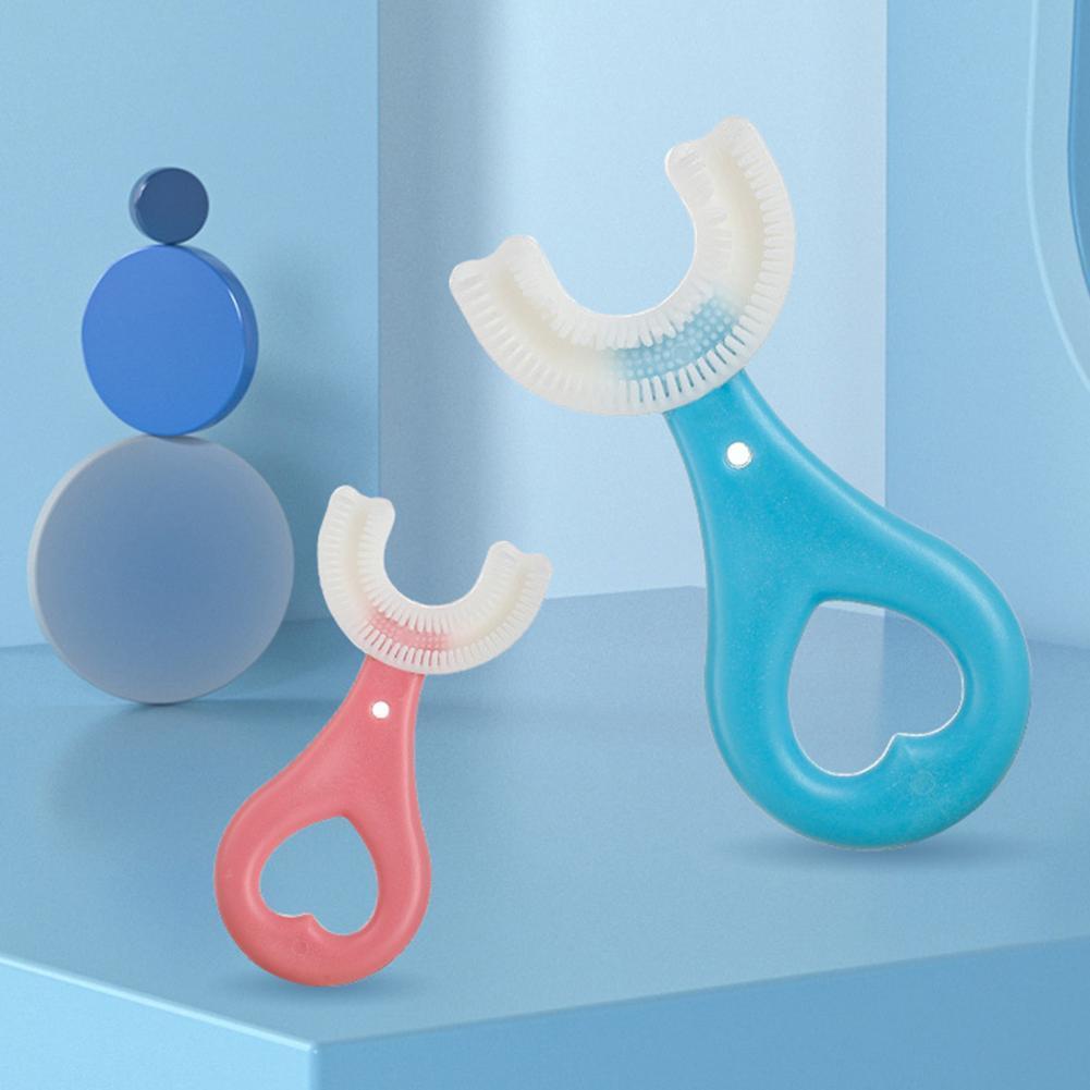 Cepillo de dientes en forma de U para niños (Lleva 1 y obtén 1 de regalo)